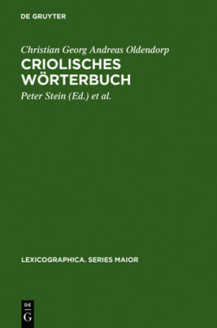 Cover of Criolisches Woerterbuch