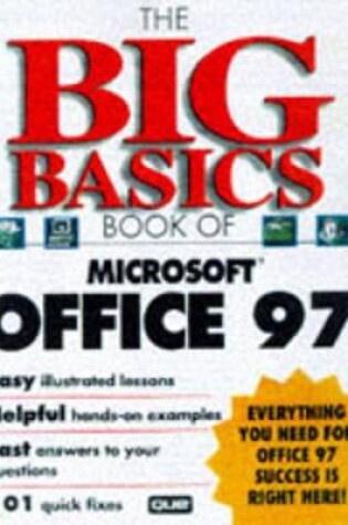 Cover of The Big Basics Book of Microsoft Office 97