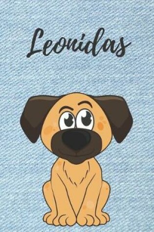 Cover of Leonidas Hund-Malbuch / Notizbuch Tagebuch