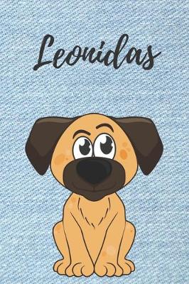 Book cover for Leonidas Hund-Malbuch / Notizbuch Tagebuch