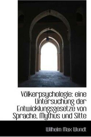Cover of Volkerpsychologie