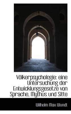 Book cover for Volkerpsychologie
