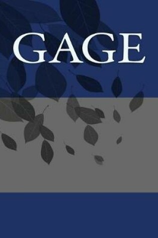 Cover of Gage