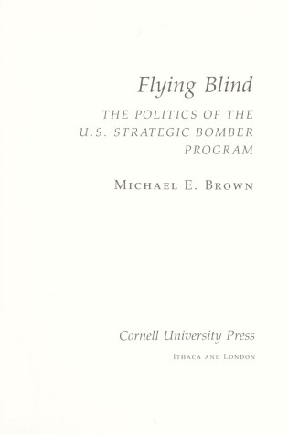 Cover of Flying Blind