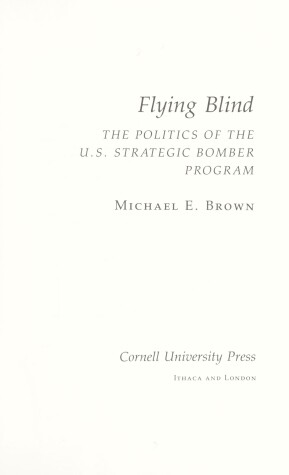 Cover of Flying Blind