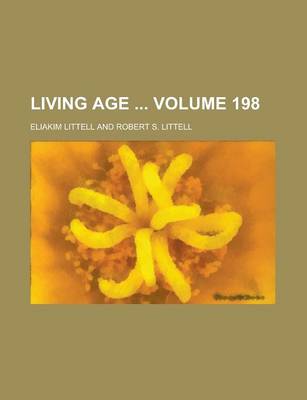 Book cover for Living Age Volume 198