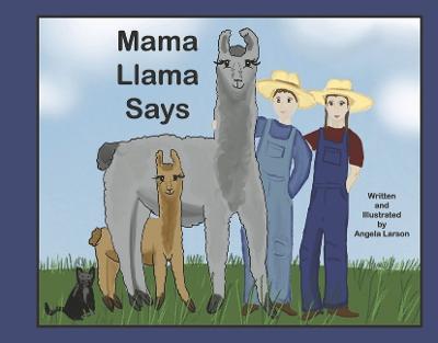 Book cover for Mama Llama Says
