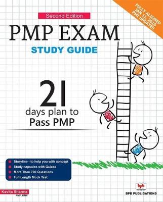 Book cover for PMP Exam Study Guide...21 Days Plan to Pass PMP