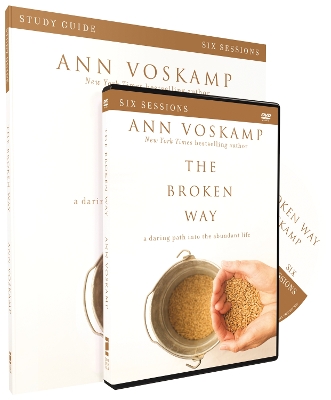 Book cover for The Broken Way Study Guide with DVD
