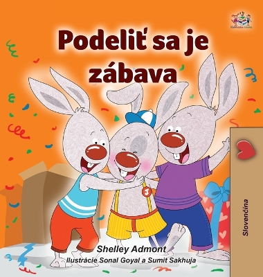 Book cover for I Love to Share (Slovak Children's Book)