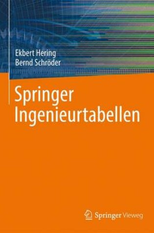 Cover of Springer Ingenieurtabellen