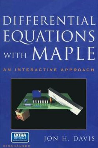 Cover of Differential Equations with Maple