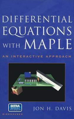 Book cover for Differential Equations with Maple