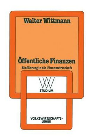 Cover of Öffentliche Finanzen