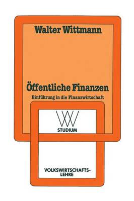 Book cover for Öffentliche Finanzen