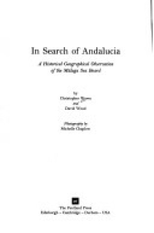 Cover of In Search of Andalucia