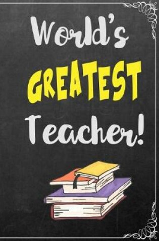 Cover of World's Greatest Teacher