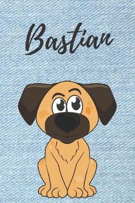 Book cover for Bastian Notizbuch personalisiert