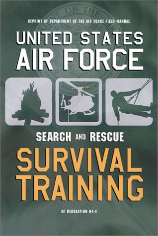 Book cover for Us Air Force Search and Rescue Survival Training