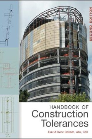 Cover of Handbook of Construction Tolerances 2e