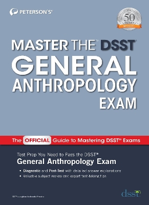 Book cover for Master the DSST General Anthropology Exam