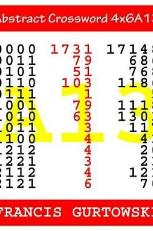 Cover of Abstract Crossword 4x6A13