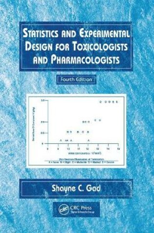 Cover of Statistics and Experimental Design for Toxicologists and Pharmacologists