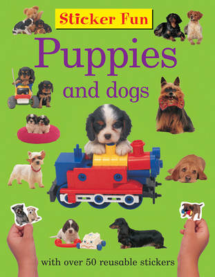 Book cover for Sticker Fun - Puppies and Dogs