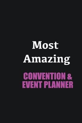 Book cover for Most Amazing Convention & Event Planner