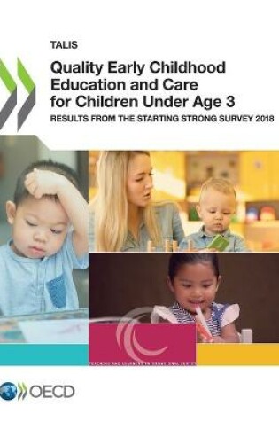 Cover of Quality early childhood education and care for children under age 3