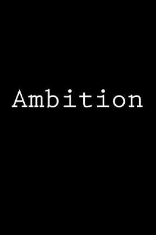 Cover of Ambition