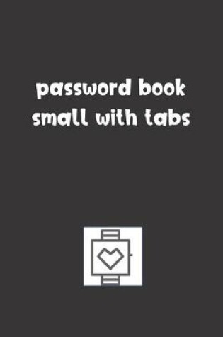 Cover of Password Book Small With Tabs
