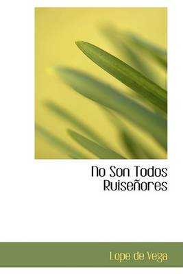 Book cover for No Son Todos Ruisenores