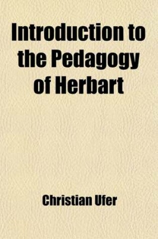 Cover of Introduction to the Pedagogy of Herbart