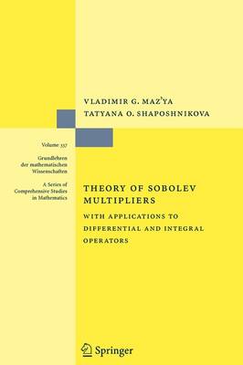 Cover of Theory of Sobolev Multipliers