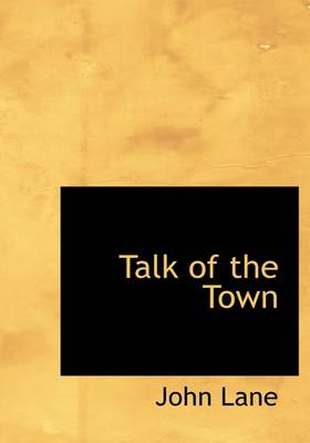 Book cover for Talk of the Town