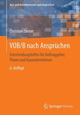Book cover for Vob/B Nach Anspruchen