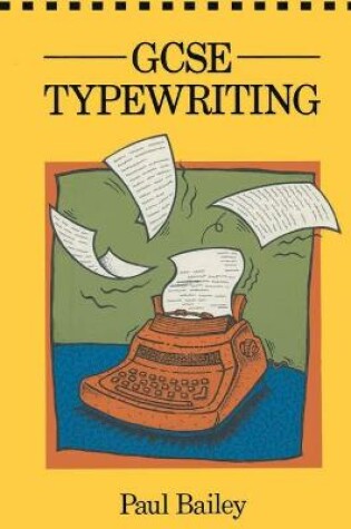 Cover of General Certificate of Secondary Education Typewriting