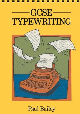 Book cover for General Certificate of Secondary Education Typewriting