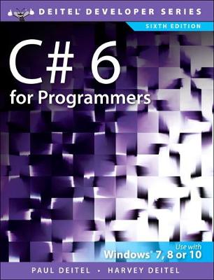 Book cover for C# 6 for Programmers