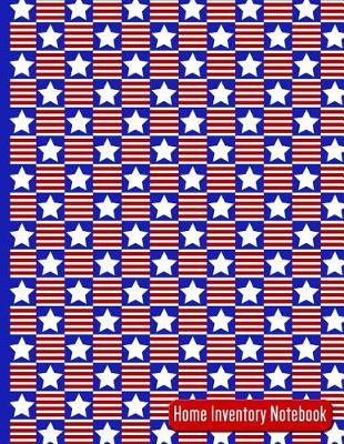 Book cover for Red White and Blue Stars and Stripes American Flag