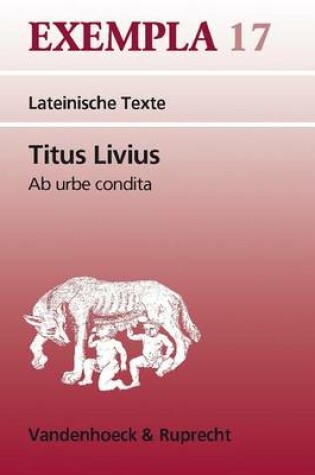 Cover of Titus Livius, Ab Urbe Condita