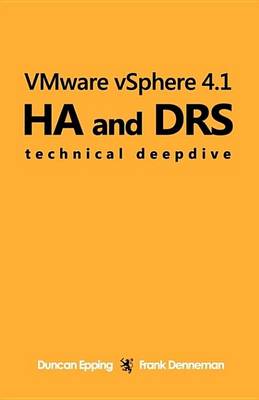 Book cover for Vmware Vsphere 4.1 Ha and Drs Technical Deepdive