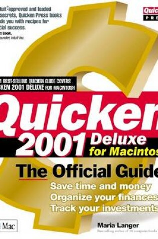 Cover of Quicken(r) 2001 Deluxe for Macintosh: The Official Guide