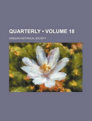 Book cover for Quarterly (Volume 18)