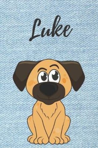Cover of Luke Notizbuch Hunde / Malbuch / Tagebuch