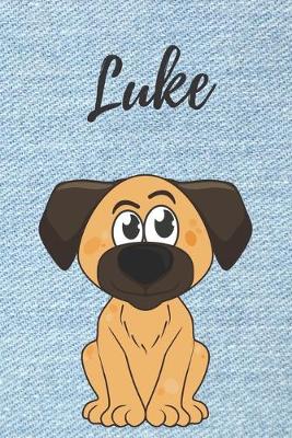Book cover for Luke Notizbuch Hunde / Malbuch / Tagebuch