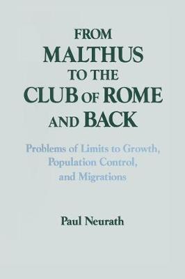 Book cover for From Malthus to the Club of Rome and Back