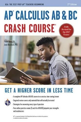 Book cover for Ap(r) Calculus AB & BC Crash Course, 2nd Ed., Book + Online