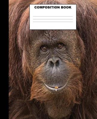 Book cover for Orangutan Composition Book